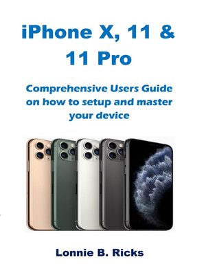 cover image of iPhone X, 11 & 11 Pro